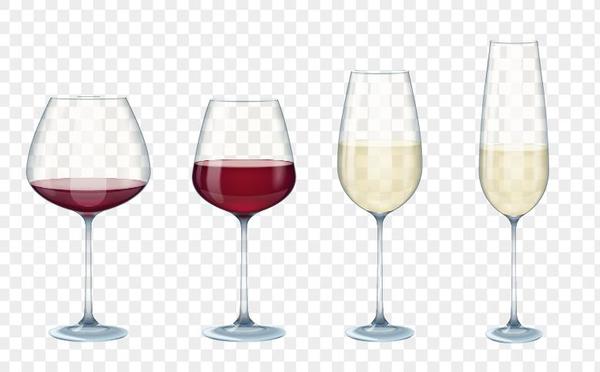 Wine cup illustration vector material 01