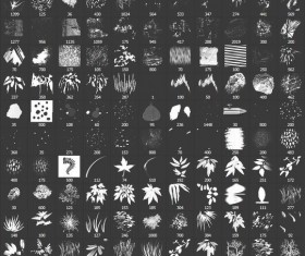 lando baldur Photoshop Brushes