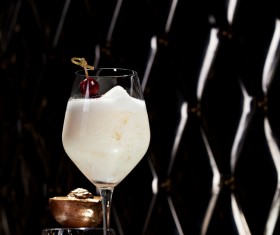 pina colada cocktail Stock Photo