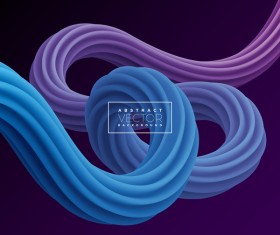 3D abstract wave vector backgrounds 04
