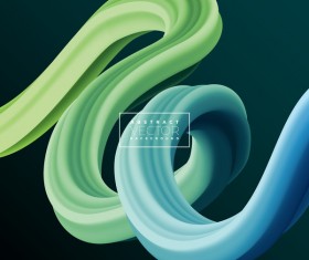3D abstract wave vector backgrounds 05