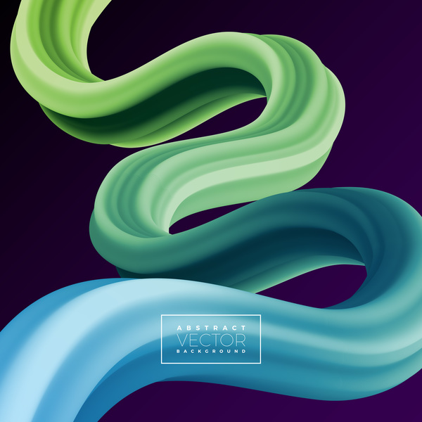 3D abstract wave vector backgrounds 07