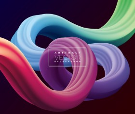 3D abstract wave vector backgrounds 08