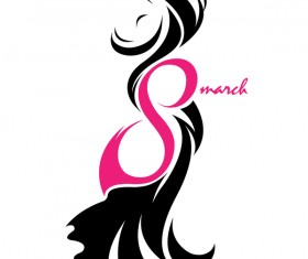 8 march womans day logos design vector 01