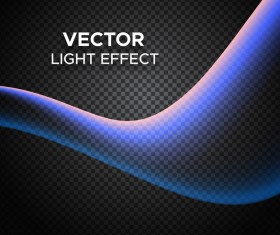 Abstract transparent light effect background illustration vector 01