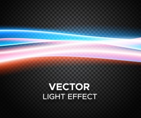 Abstract transparent light effect background illustration vector 02