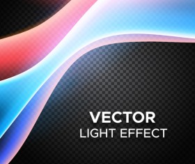 Abstract transparent light effect background illustration vector 03