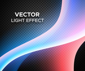 Abstract transparent light effect background illustration vector 04