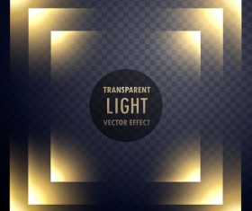 Abstract transparent light effect illustration vector 03
