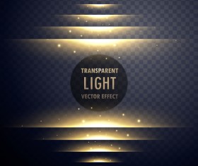 Abstract transparent light effect illustration vector 04