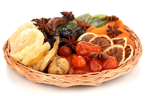 All kinds of dried fruit preserves Stock Photo 03