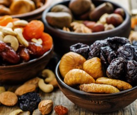 All kinds of dried fruit preserves Stock Photo 05