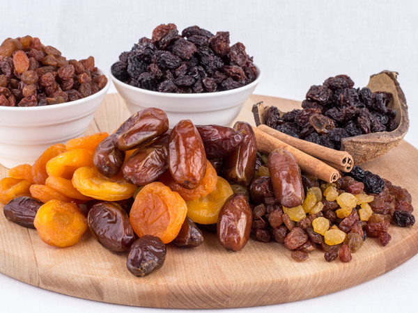 All kinds of dried fruit preserves Stock Photo 06