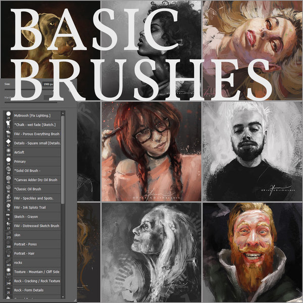 photoshop basic brushes download