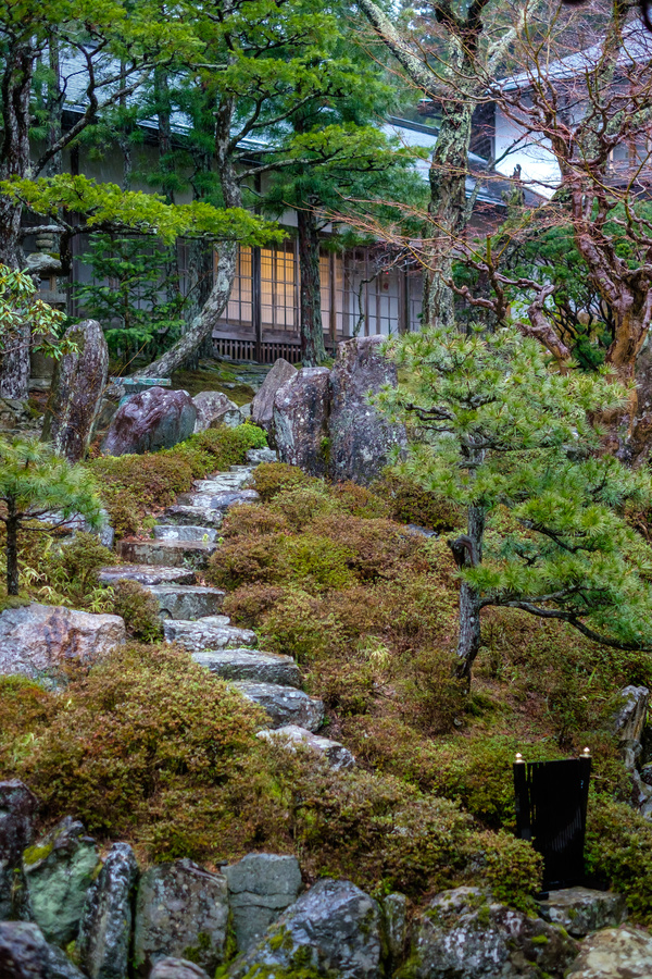 Beautiful Japanese garden Stock Photo 12