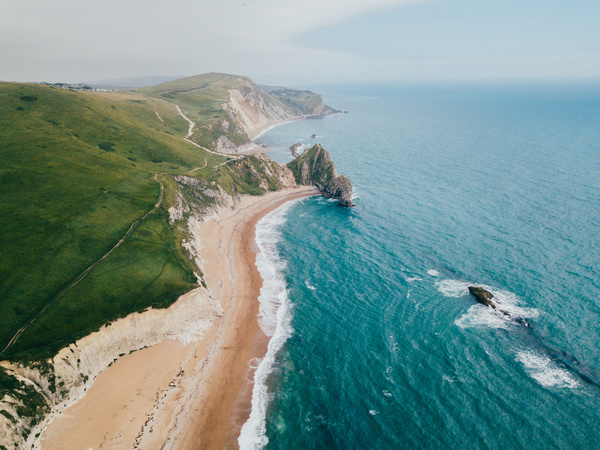 Beautiful coastline landscape Stock Photo