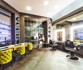 Beauty salon interior Stock Photo 07