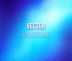Blue gradient blurred background vector