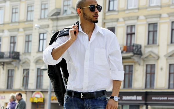 Casual dressed man Stock Photo 03