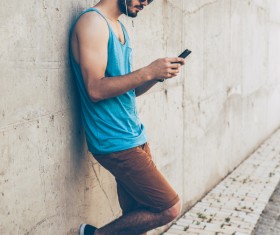 Casual dressed man Stock Photo 05