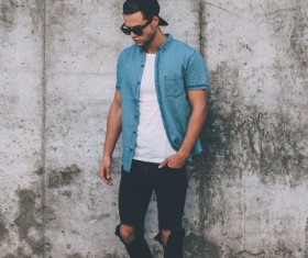 Casual dressed man Stock Photo 08