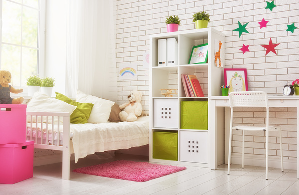 Child room furnishing Stock Photo 02