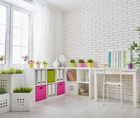 Child room furnishing Stock Photo 04