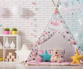 Child room furnishing Stock Photo 05