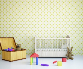 Childrens room furnishing and toys Stock Photo 03
