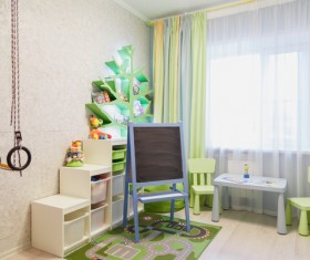 Childrens room furnishing and toys Stock Photo 05