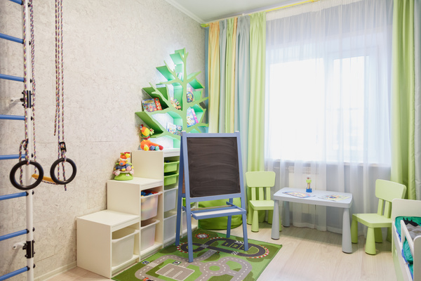 Childrens room furnishing and toys Stock Photo 05
