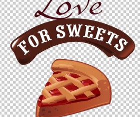 Chocolate sweet labels vector illustration 05