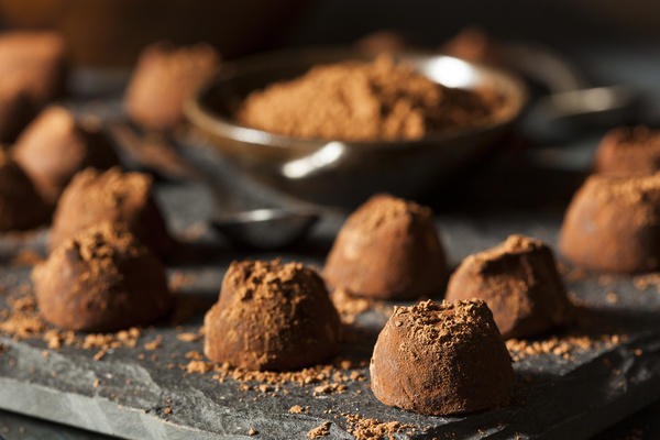 Chocolate truffle Stock Photo 02