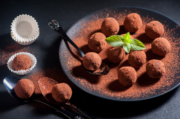 Chocolate truffle Stock Photo 05