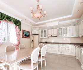 Classic open kitchen Stock Photo 01
