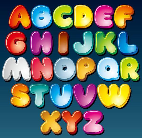 Printable Cartoon Letters