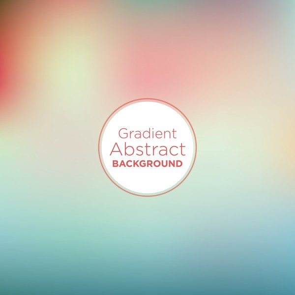 Colored gradient abstract background vectors 02