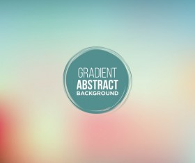 Colored gradient abstract background vectors 04