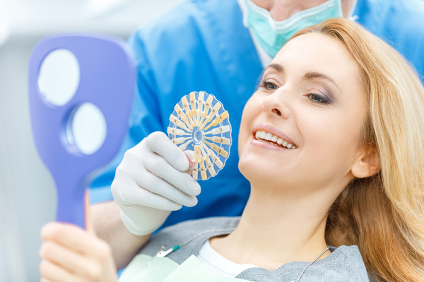 Compare patients dental samples Stock Photo 01