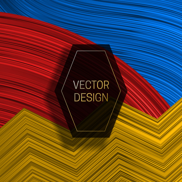 Concept abstract colorful background vectors 05