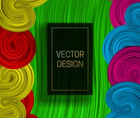 Concept abstract colorful background vectors 09
