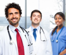 Cooperative medical team Stock Photo 04