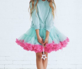 Cute beautiful little girl Stock Photo 05