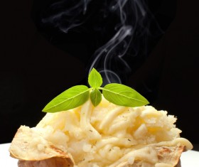 Delicious Baked potato Stock Photo 02
