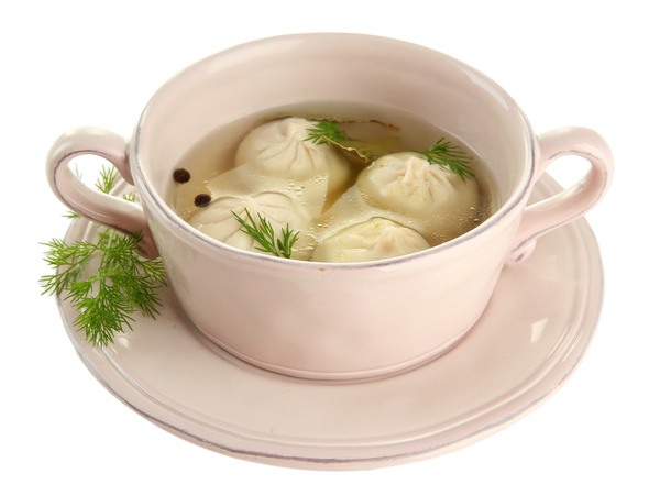 Delicious China steamed stuffed bun Stock Photo 02