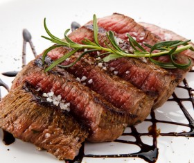 Delicious Fried meat and side dishes Stock Photo 05
