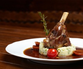 Delicious Pork knuckle Stock Photo 01