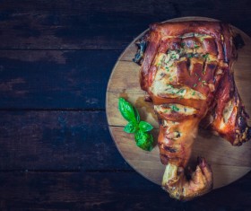 Delicious Pork knuckle Stock Photo 03