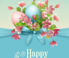 Elegant easter background design vectors 01