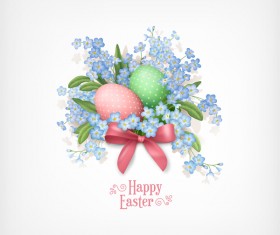 Elegant easter background design vectors 05